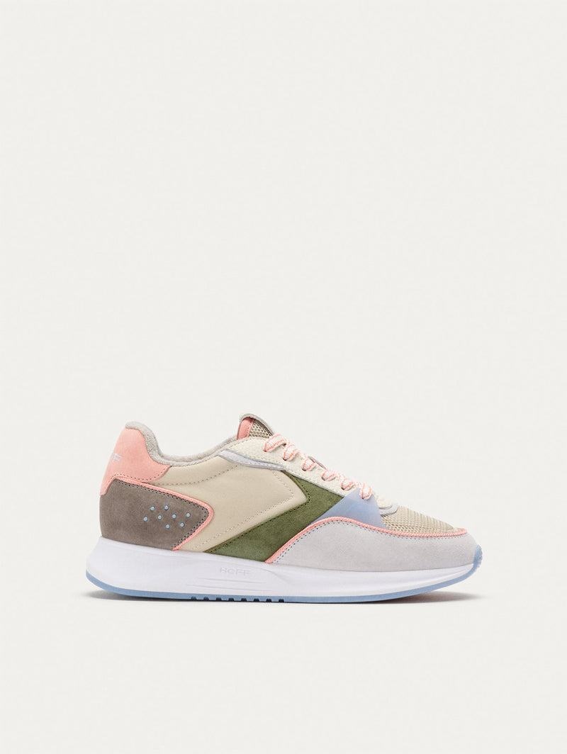 Hoff District Pilsen Sneakers Damen Rosa Grün Khaki | PUW6011HQ