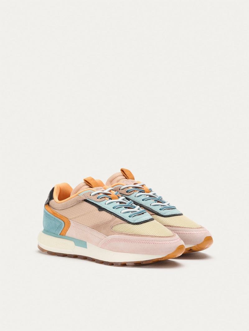 Hoff Tribe Kumasi Sneakers Damen Khaki Rosa Blau | SLW353PX